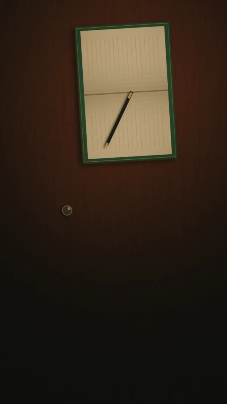 An open members' book with blank cream pages and a fountain pen, lit by a brass lamp at night.